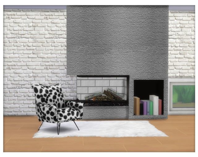 Moderner Kamin/modern Fireplace - Oldbox´s Möbelhaus - All4Sims.de